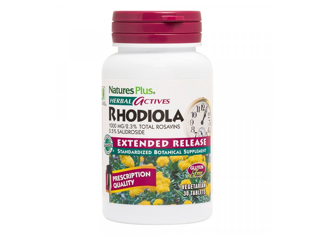 Natures Plus Extended Release Rhodiola 1000mg 30tabs