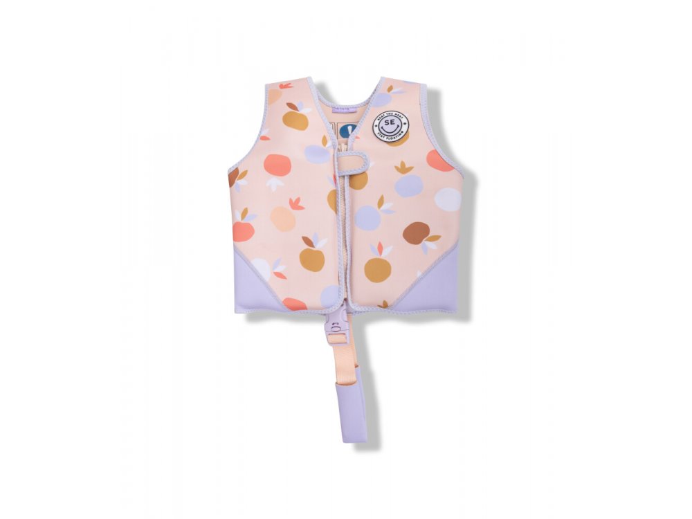 Swim Essentials Summer Fruits, Σωσίβιο γιλέκο κολύμβησης με ιμάντα ασφαλείας για παιδιά 3-6 ετών, 1τμχ