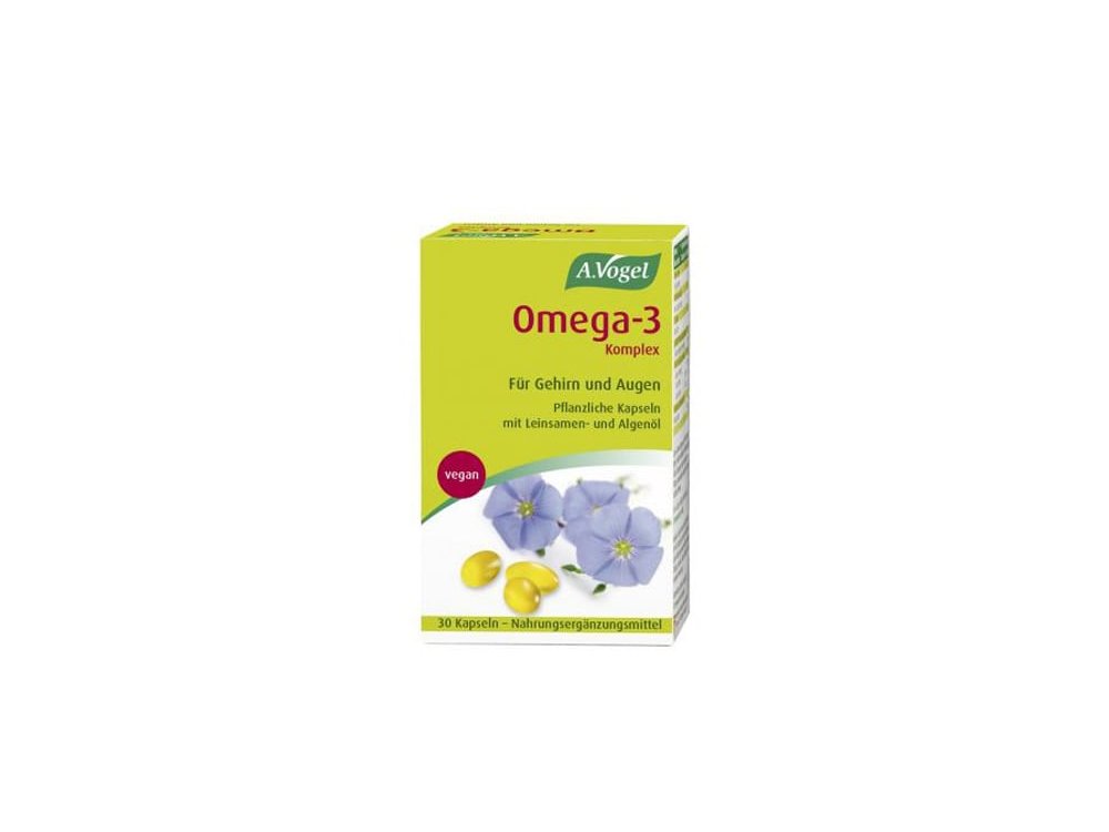 A. Vogel Omega-3 Complex Omega-3 Φυτική Πηγή Λιπαρών Οξέων Ω3, 30caps