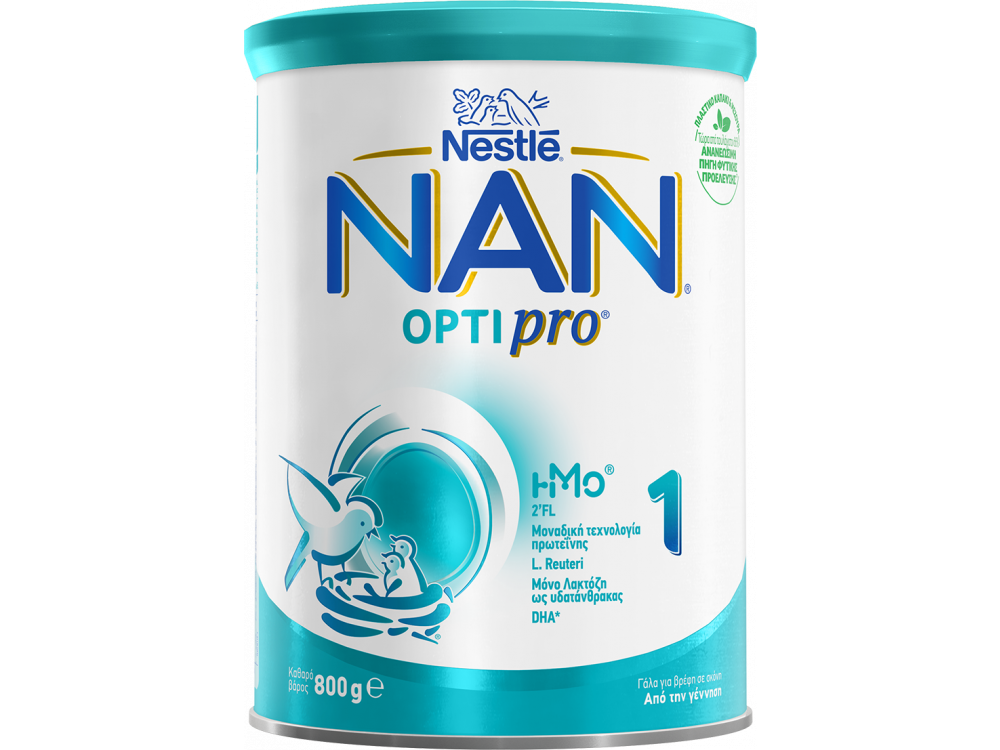 Nestle Nan Optipro 1 Γάλα, 1ης Βρεφικής Ηλικίας, 800gr