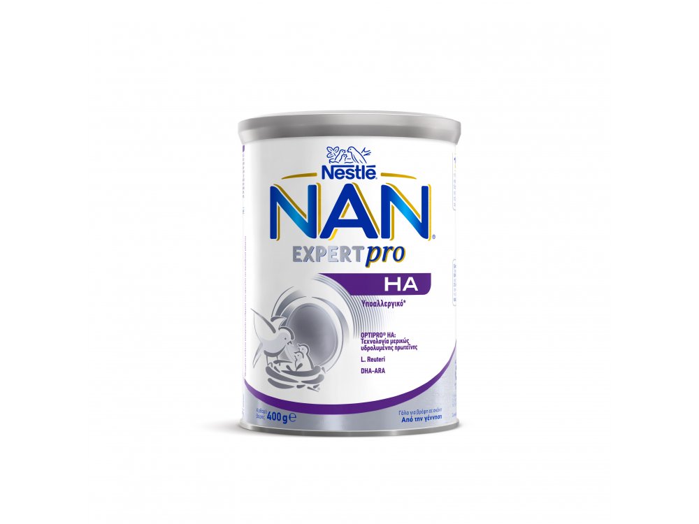 Nestle Nan Expert Pro HA Υποαλλεργικό Βρεφικό Γάλα Από την Γέννηση (0m+), 400gr