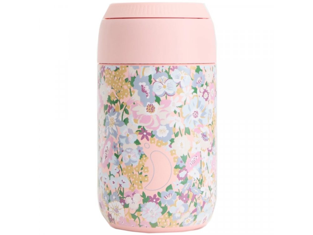 Chillys S2 Ανοξείδωτο Ποτήρι Καφέ, Coffee Cup, Liberty Artemis Blush, 340ml