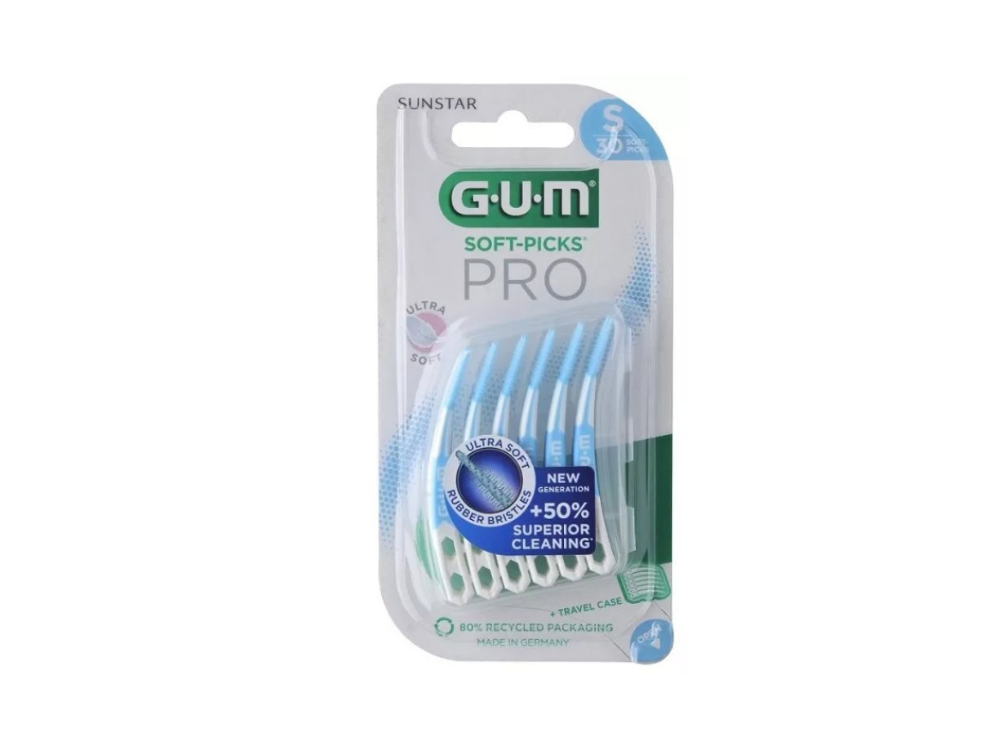 Gum Soft Picks Pro Μεσοδόντια Βουρτσάκια Small, 30τεμ