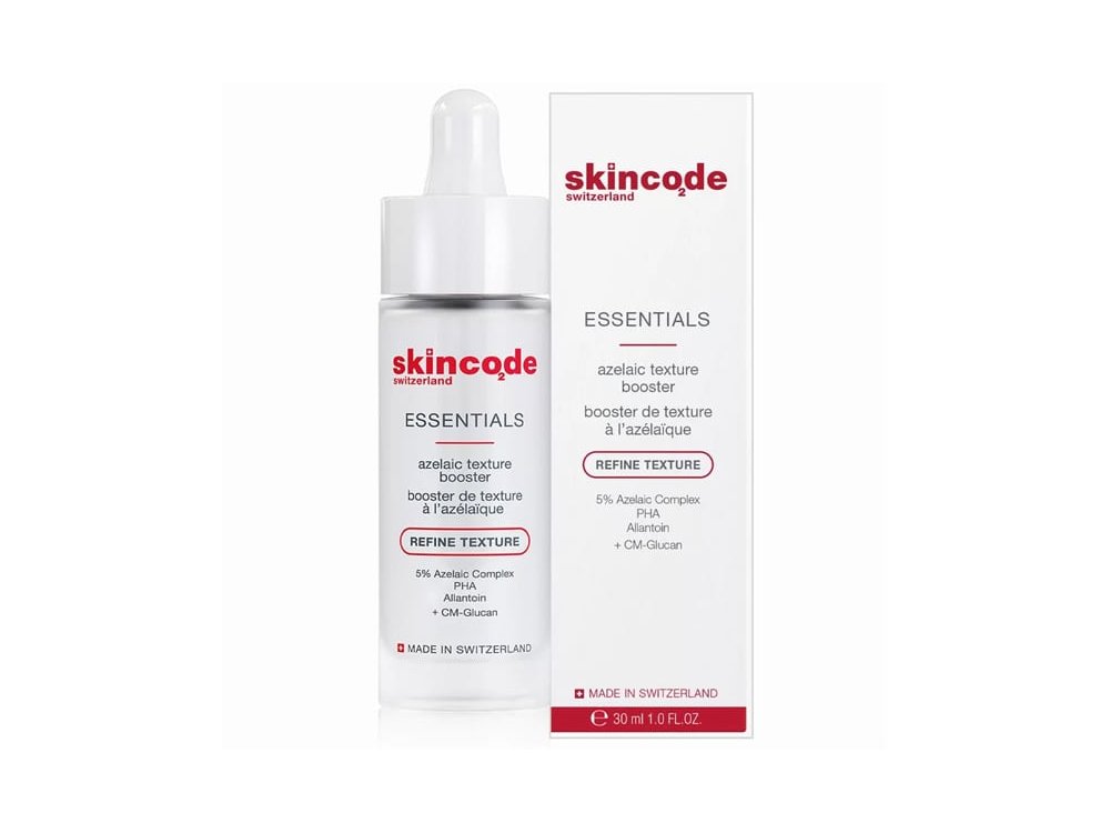 Skincode Essentials Azelaic Texture Booster, Ορός Απολέπισης, 30ml