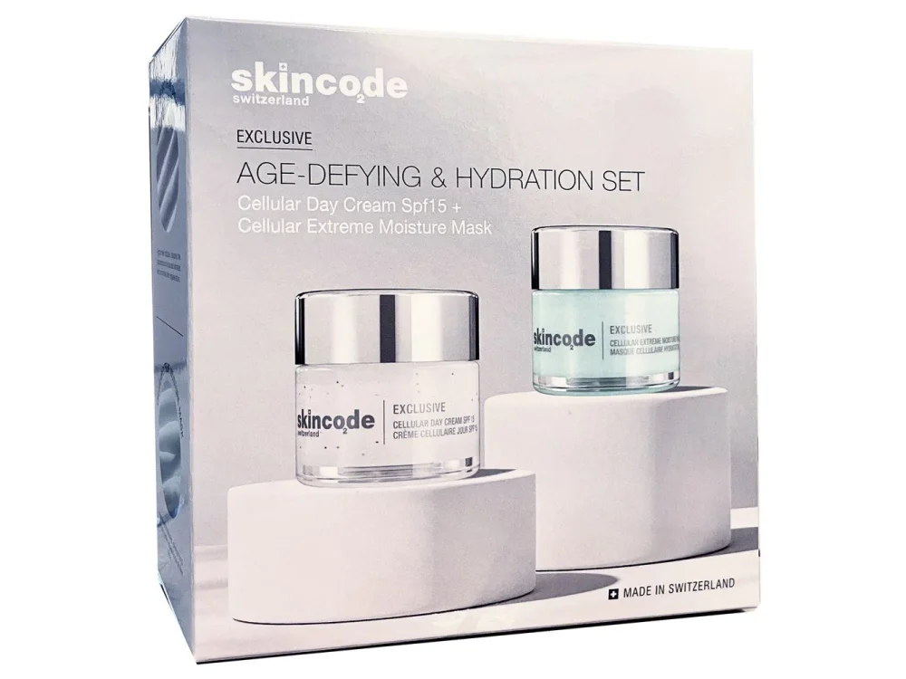 Skincode Age-Defying & Hydration Exclusive Σετ Αντιγήρανσης & Σύσφιξης, 2τμχ