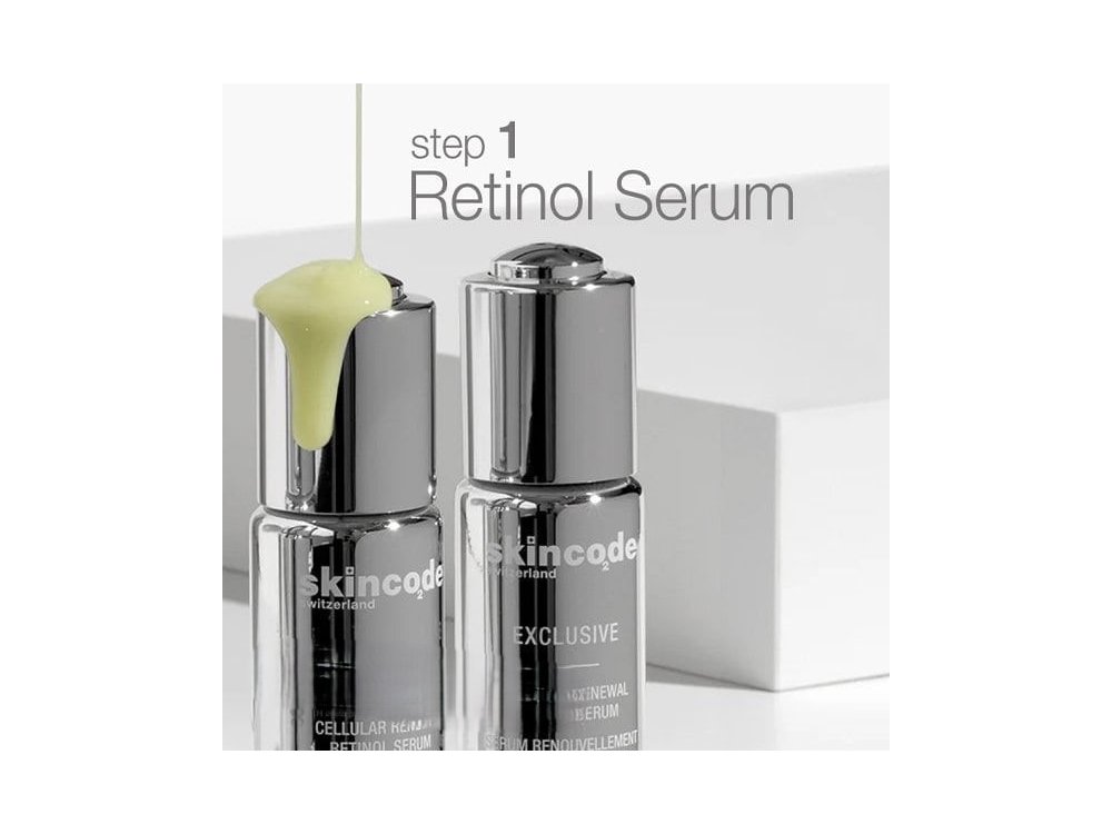 Skincode Xmas Limited Edition White Trio με Εxclusive Cellular Renewal Αντιρυτιδικός Ορός Ρετινόλης, 30ml, Extreme Moisture Μάσκα Εντατικής Ενυδάτωσης, 50ml & Perfect Skin Capsules Αντιοξειδωτικός Ορός σε Κάψουλες, 14caps, 1σετ