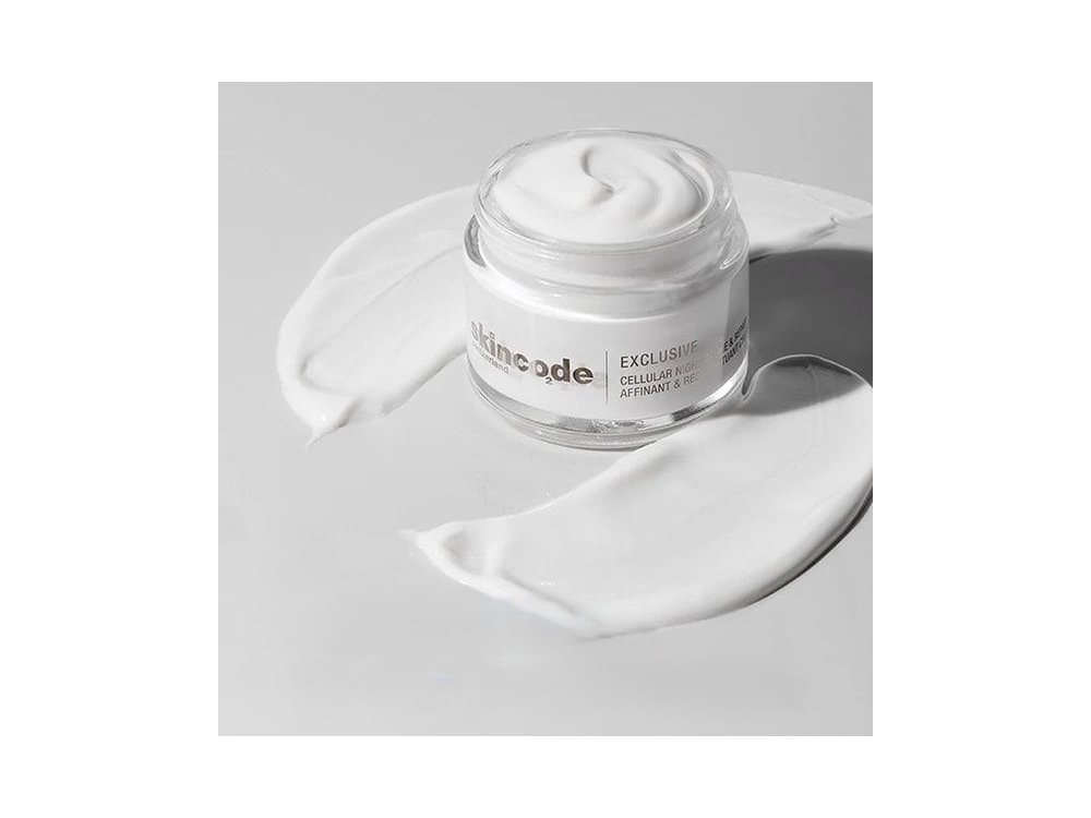 Skincode Xmas Limited Edition Black Trio με Εxclusive Cellular Night Refine & Repair Αντιγηραντική Κρέμα Νύχτας, 50ml, Wrinkle Prohibiting Ορός Σύσφιξης Προσώπου, 30ml & Revitalizing Toner για Καθαρισμό & Ντεμακιγιάζ, 200ml, 1σετ