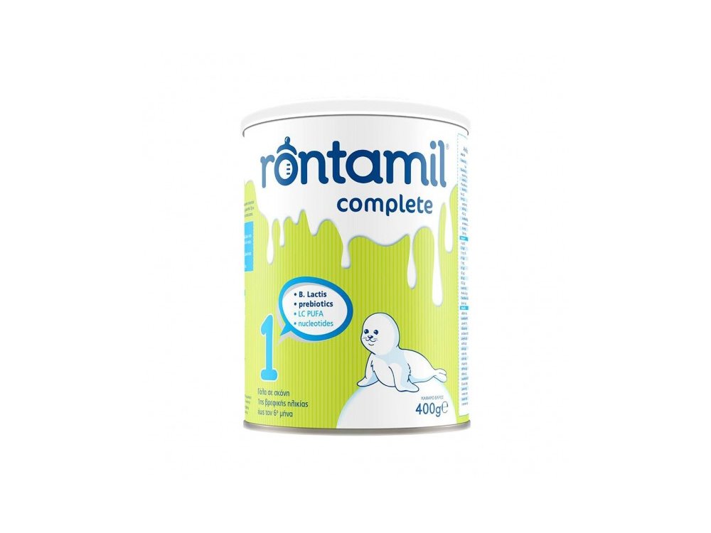 Rontamil Complete 1, Γάλα 1ης Βρεφικής Ηλικίας,  400gr