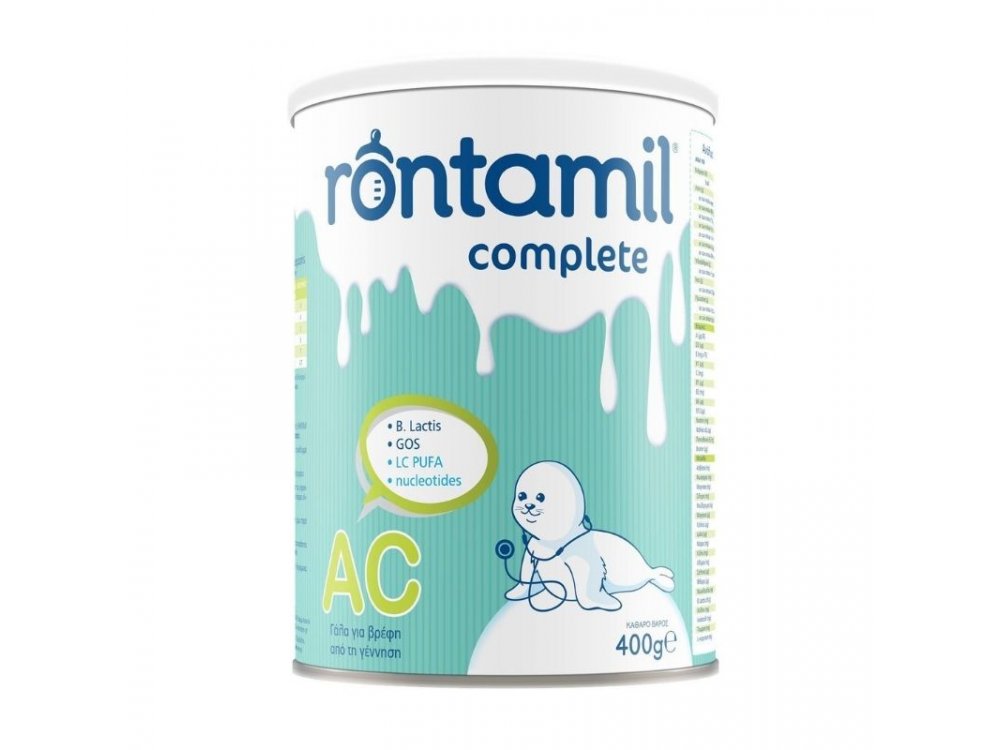 Rontamil Complete AC, Γάλα Κατά των Κολικών, 400gr