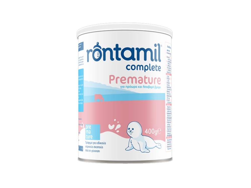Rontamil Complete Premature, Γάλα σε Σκόνη για Πρόωρα Βρέφη, 400gr