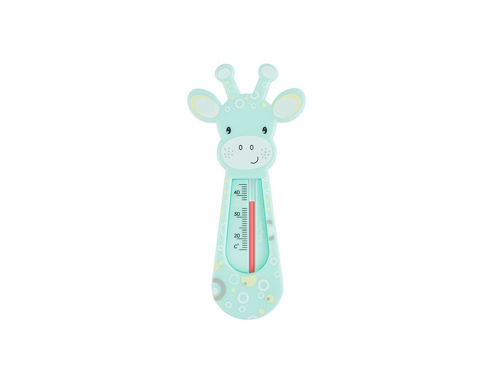 BabyOno Bath Thermometer Giraffe, Θερμόμετρο μπάνιου Καμηλοπάρδαλη, Τιρκουάζ