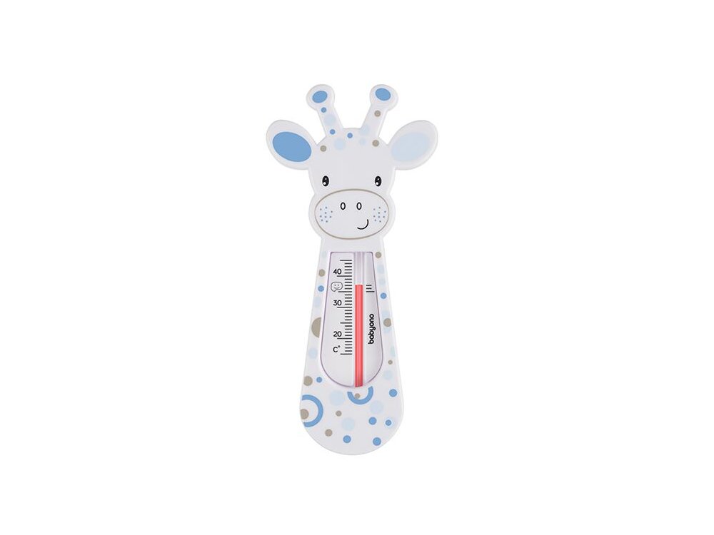 BabyOno Bath Thermometer Giraffe, Θερμόμετρο μπάνιου Καμηλοπάρδαλη, Γαλάζιο