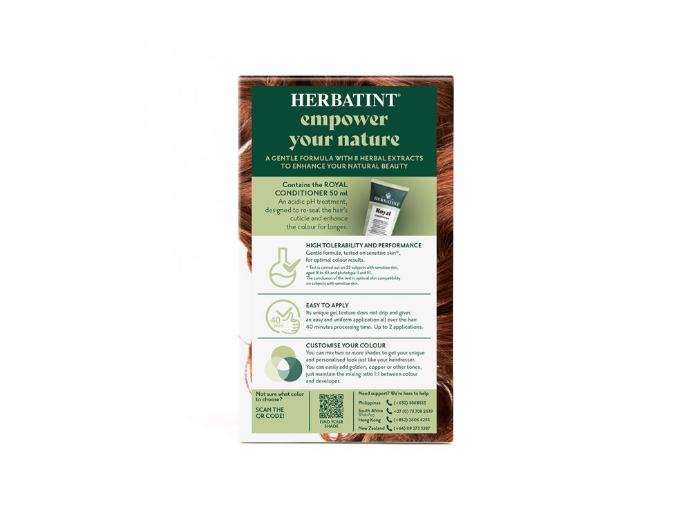 Herbatint Μόνιμη Φυτική Βαφή 7R Ξανθό Χάλκινο, Copper Blonde, 150ml