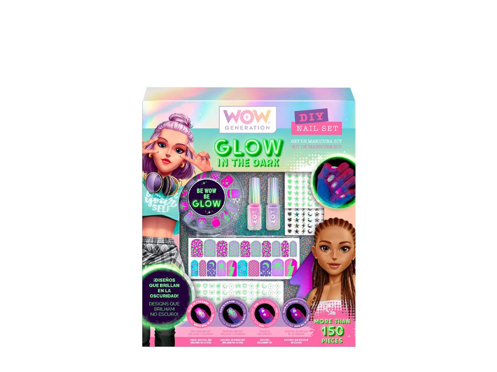 WoW Generation, Σετ μανικιούρ με Αρωματικά νύχια που φωσφορίζουν στο Σκοτάδι