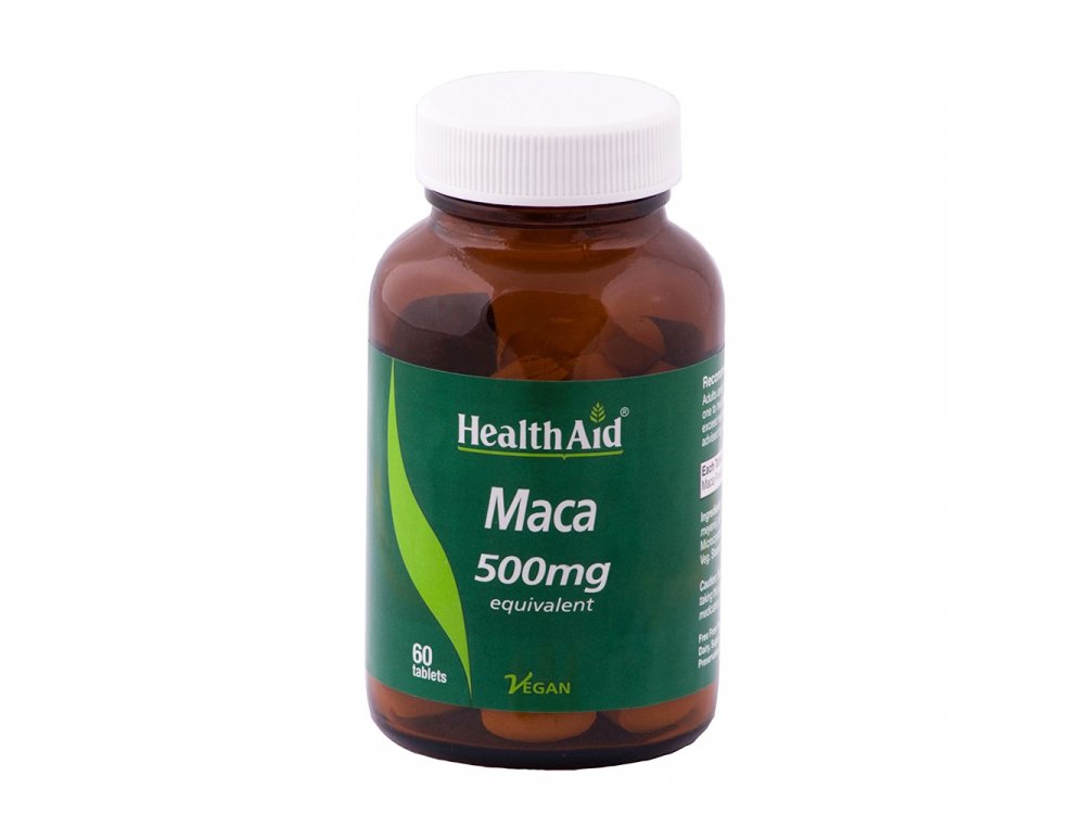 Health Aid Maca 500mg 60caps
