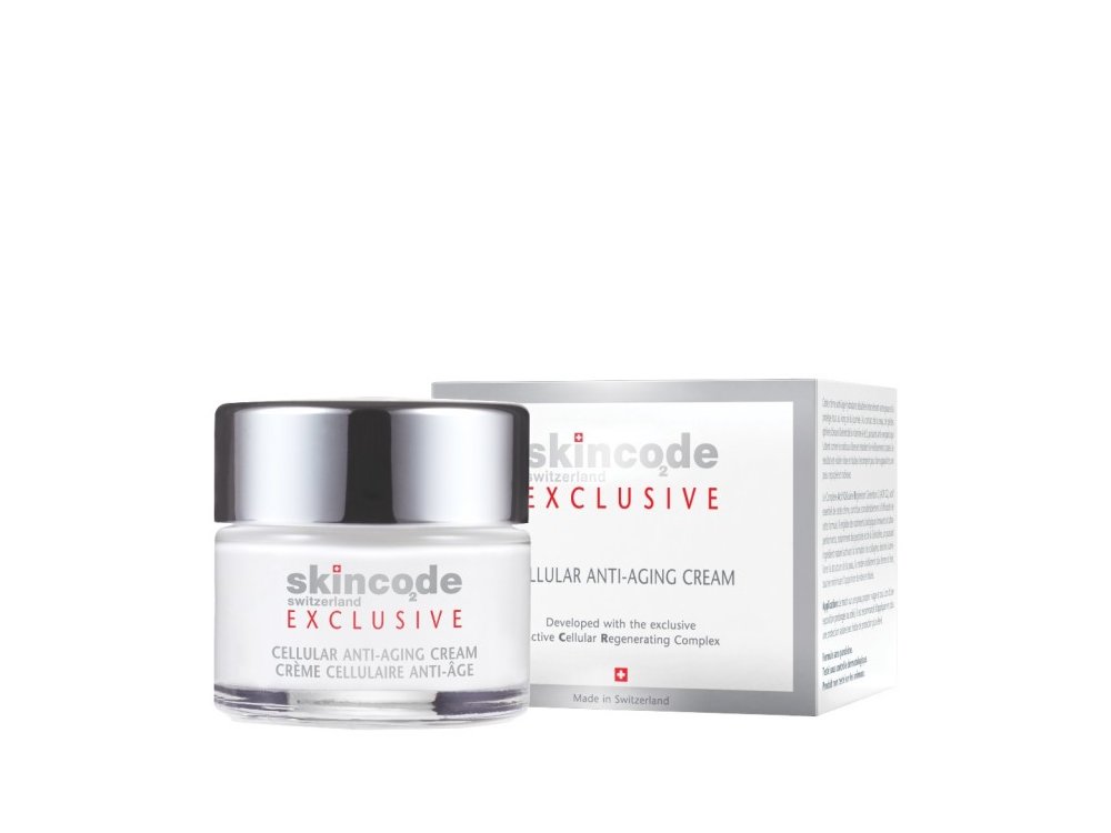 Skincode Exclusive Cellular Anti-Aging Cream - Aντιγηραντική 24ωρη κρέμα κυτταρικής ανάπλασης 50ml
