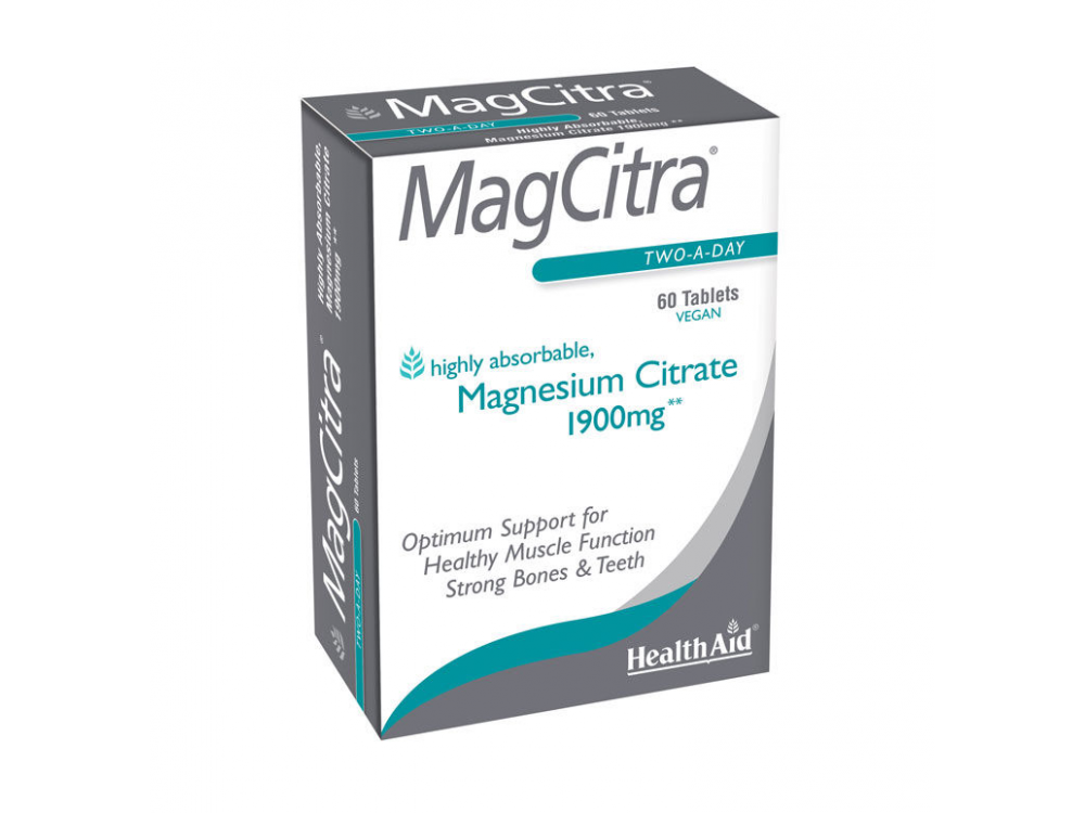 Health Aid MagCitra 60tabs