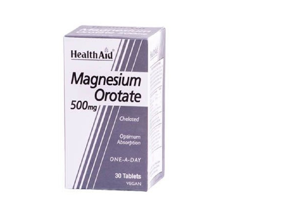 Health Aid Magnesium Orotate 500mg 30tabs