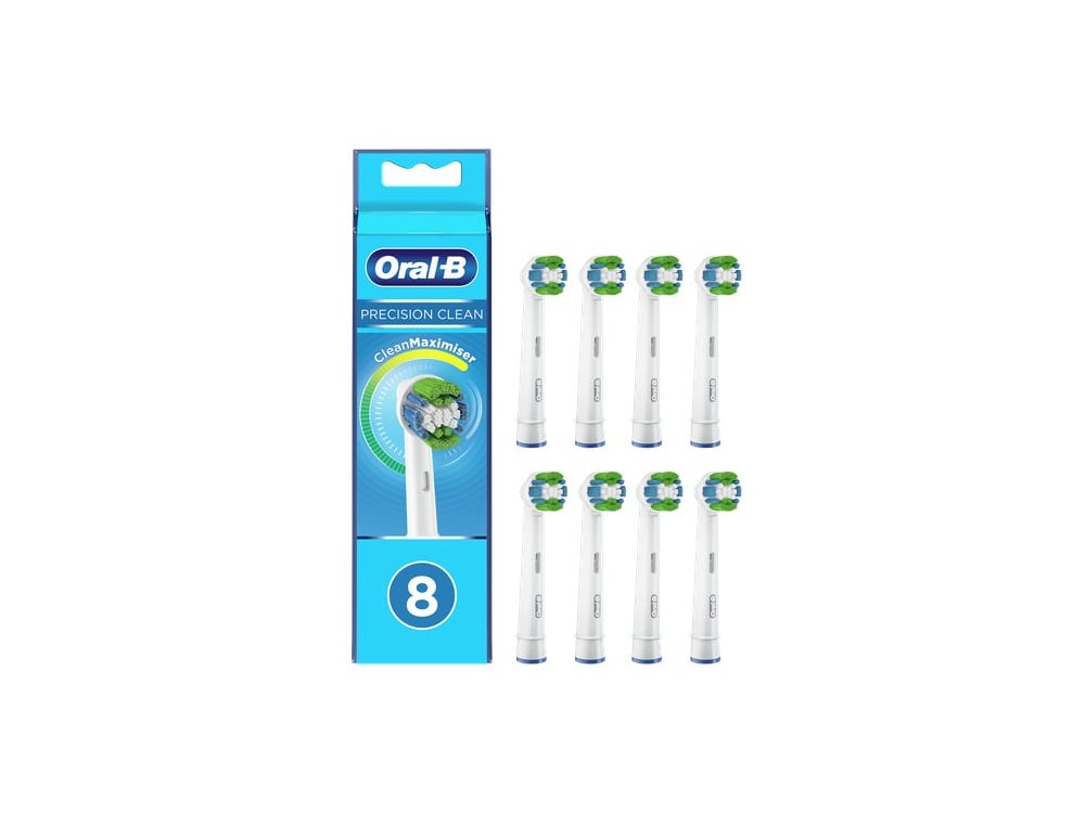 Oral-B Precision Clean Κεφαλές Βουρτσίσματος με Τεχνολογία CleanMaximiser, 8τμχ