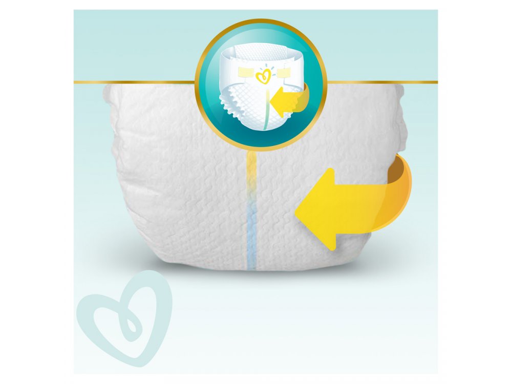 Pampers Premium Care Jumbo Pack No.3 (Midi) 6-10 kg Βρεφικές Πάνες, 60τμχ