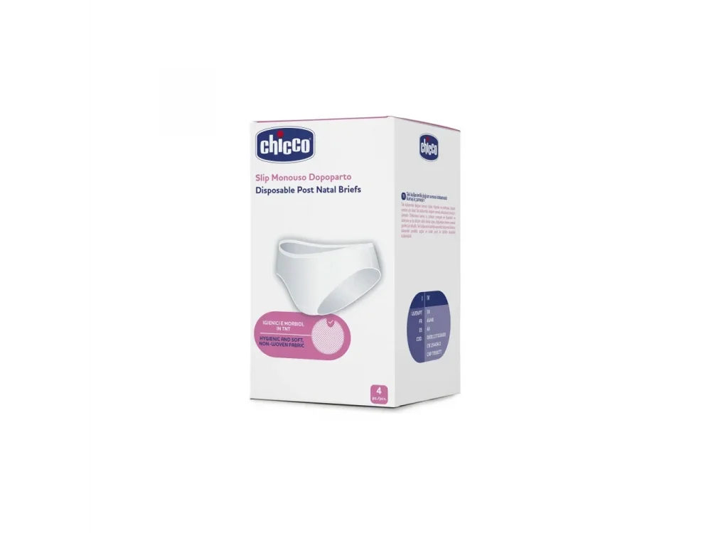 Chicco Mummy Monouso Dopoparto, Σλιπ μιας χρήσης, No4, 4τμχ