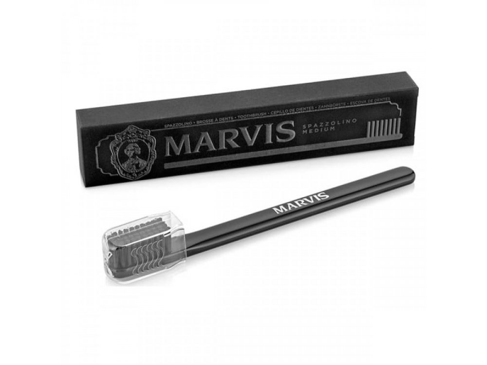 Marvis Black Medium Toothbrush Οδοντόβουρτσα, 1τμχ