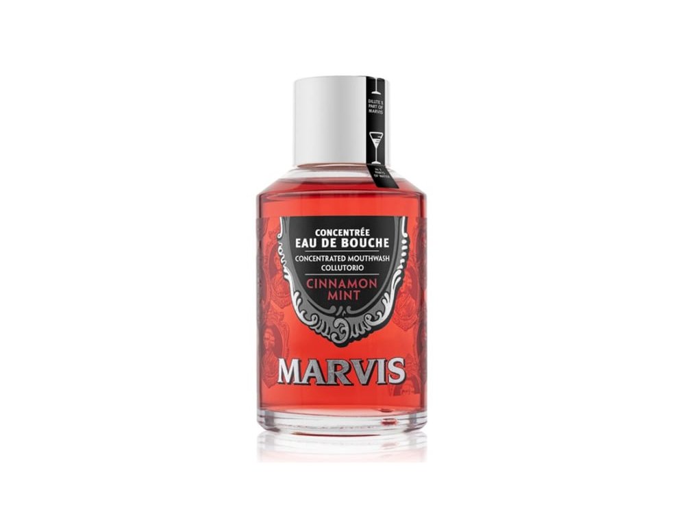 Marvis Concentrated Mouthwash Cinnamon Mint Συμπυκνωμένο Στοματικό Διάλυμα, 120ml
