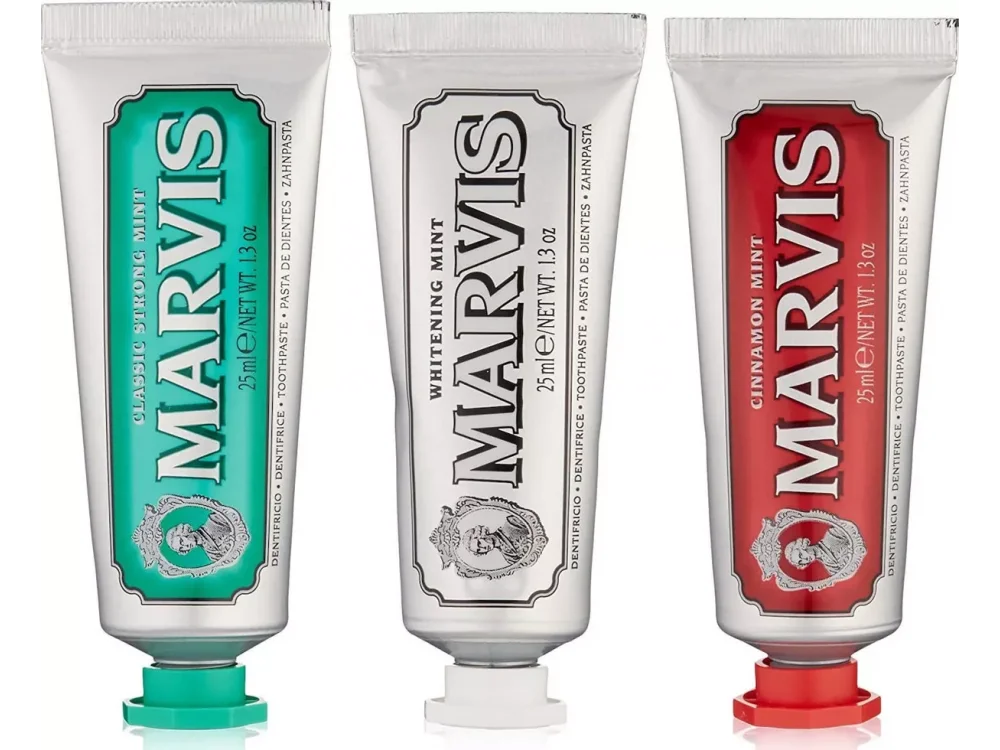 Marvis Toothpaste Travel with Flavour Box Οδοντόκρεμες Σε 3 Γεύσεις, 3x25ml