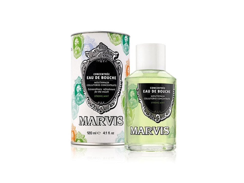 Marvis Concentrated Mouthwash Strong Mint Συμπυκνωμένο Στοματικό Διάλυμα, 120ml