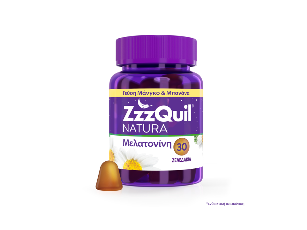 ZzzQuil Natura Μάνγκο - Μπανάνα, 30 ζελεδάκια