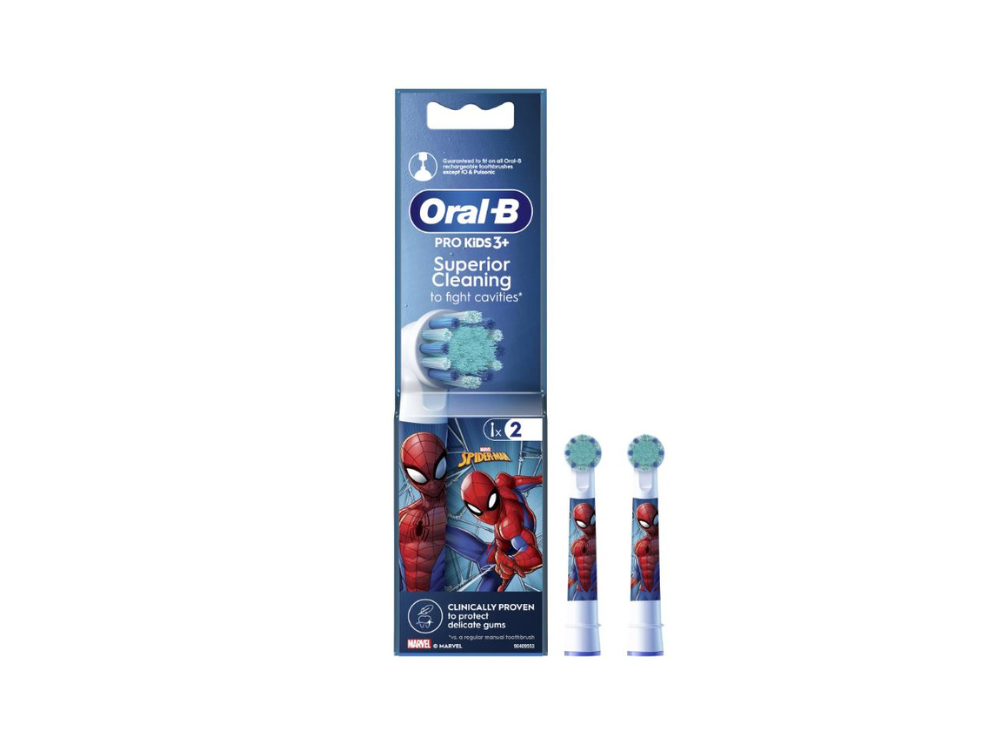 Oral-B Ανταλλακτικές Κεφαλές Παιδικής Ηλεκτρικής Οδοντόβουρτσας, 2τμχ