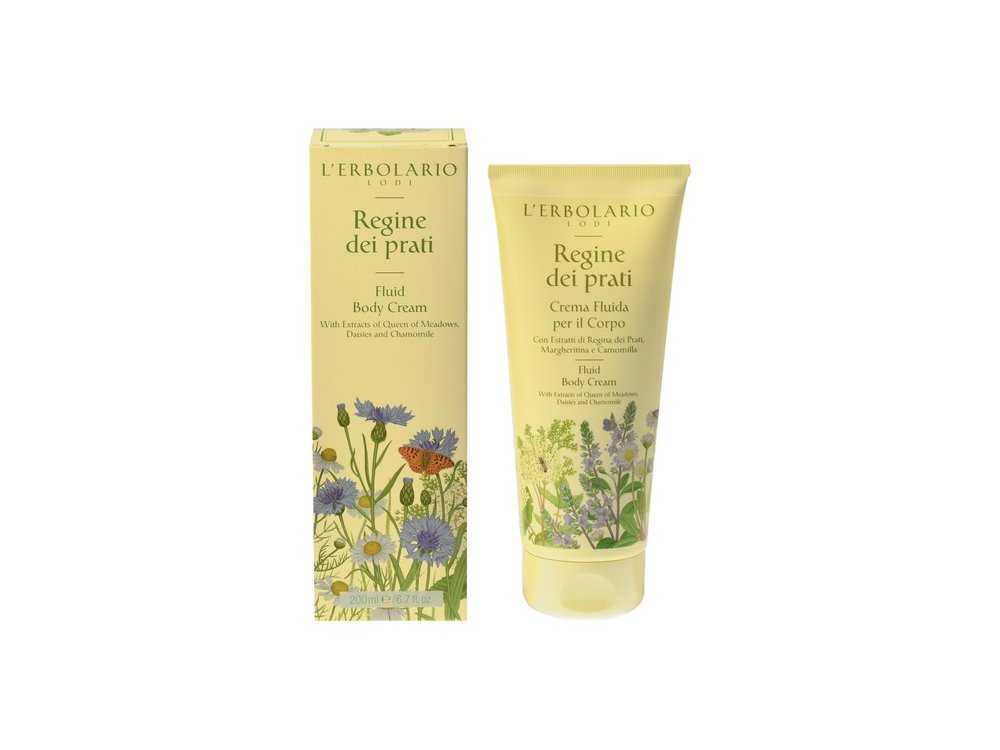 L'erbolario Regine dei Prati Κρέμα Σώματος 200ml