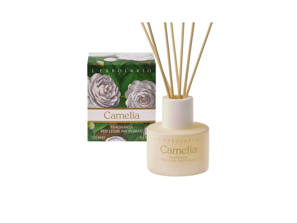 L'erbolario Camelia Αρωματικό Χώρου με Ξύλινα Στικς 125ml