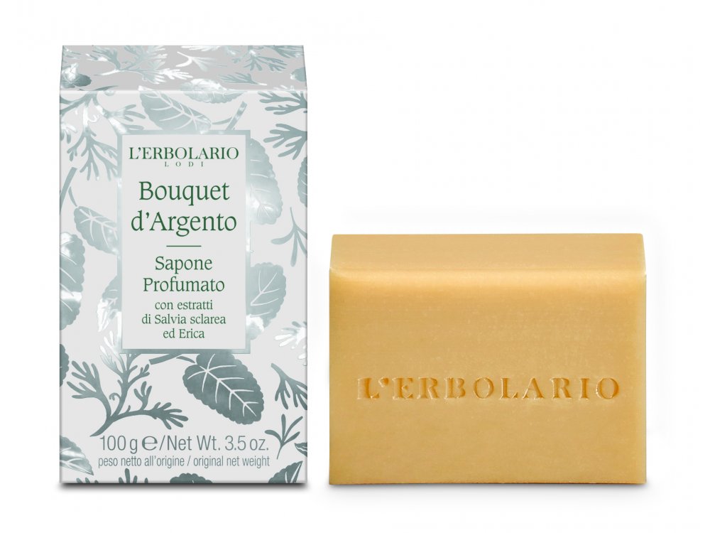 L'erbolario Silver Bouquet Αρωματικό Σαπούνι 100g