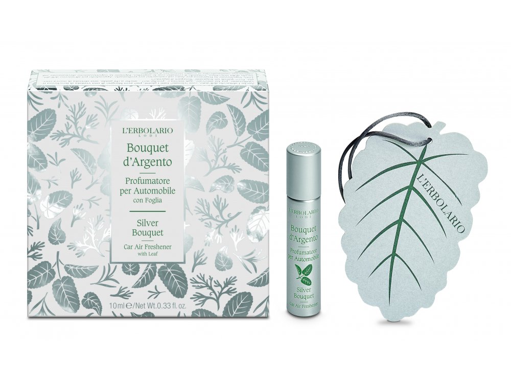 L'erbolario Silver Bouquet Αρωματικό Αυτοκινήτου Σε Φύλλο 10ml