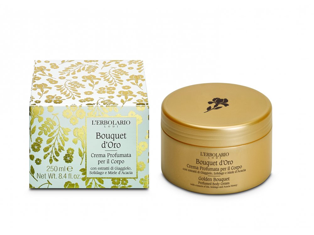 L'erbolario  Golden Bouquet Αρωματική Κρέμα Σώματος 250ml