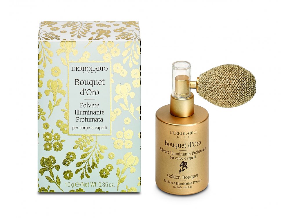 L'erbolario Golden Bouquet Perfumed Illuminating Powder 10gr