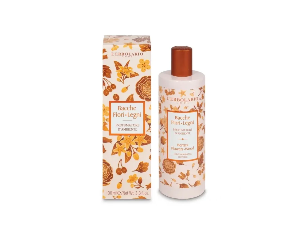 L’erbolario Bacche Fiori Legni Αρωματικό χώρου σε σπρέι, 100ml