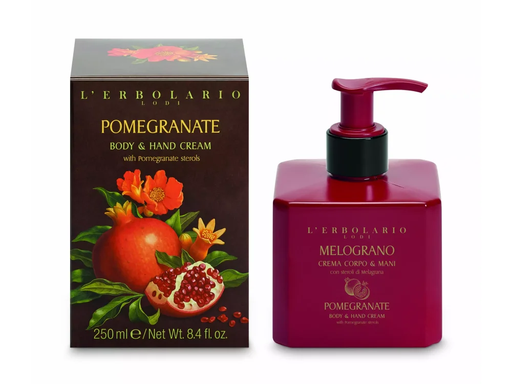 L'ERBOLARIO Melograno Κρέμα Σώματος & Χεριών, 250ml