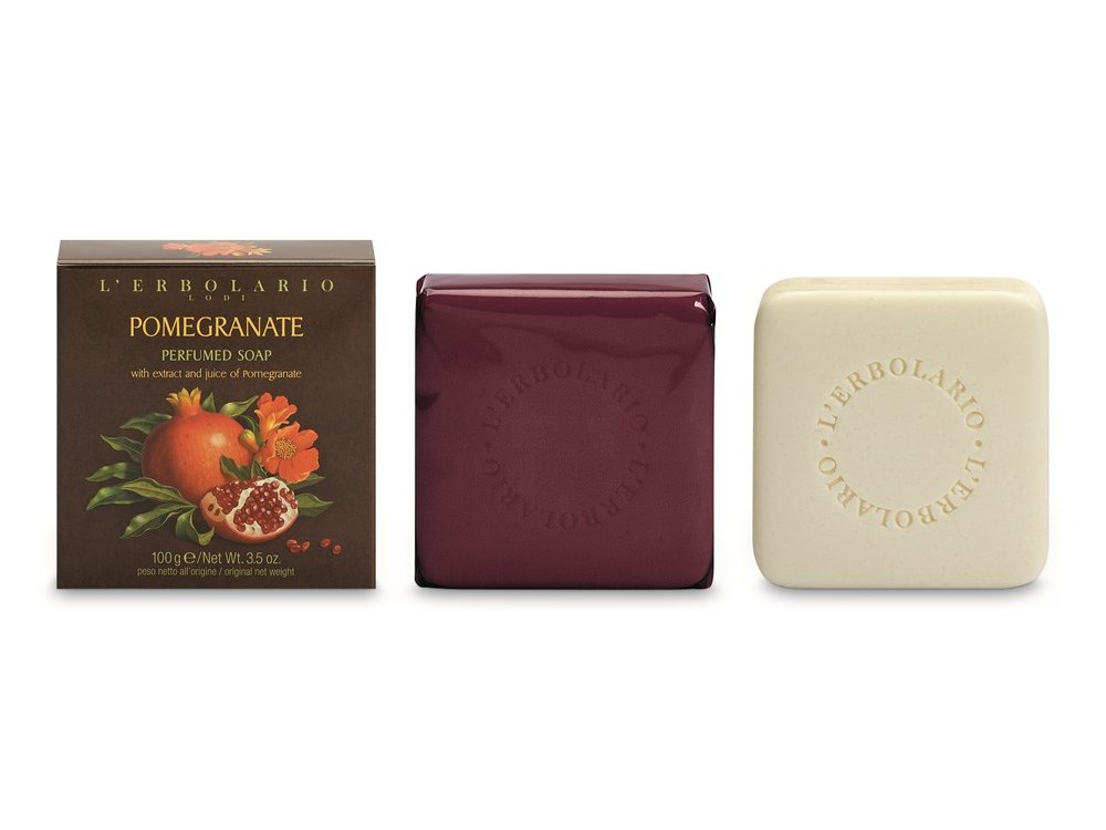 L‘erbolario Melograno Aρωματικό Σαπούνι, 100gr
