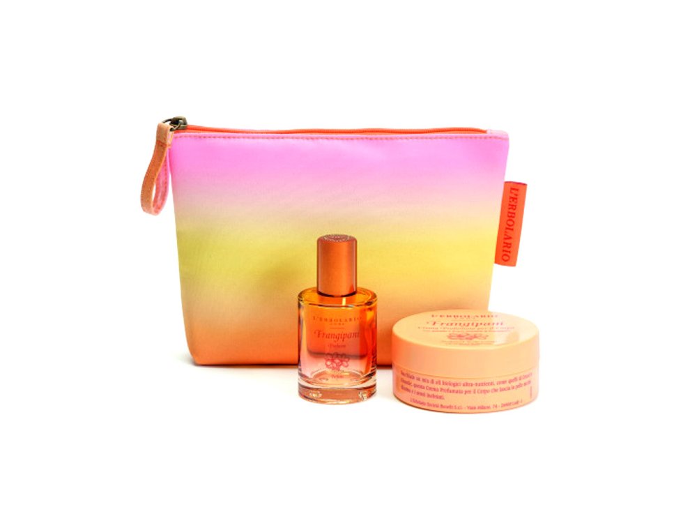 L’erbolario Frangipani Beauty Pochette Dolci Attimi, Άρωμα 30 ml & Αρωματική Κρέμα Σώματος 75ml