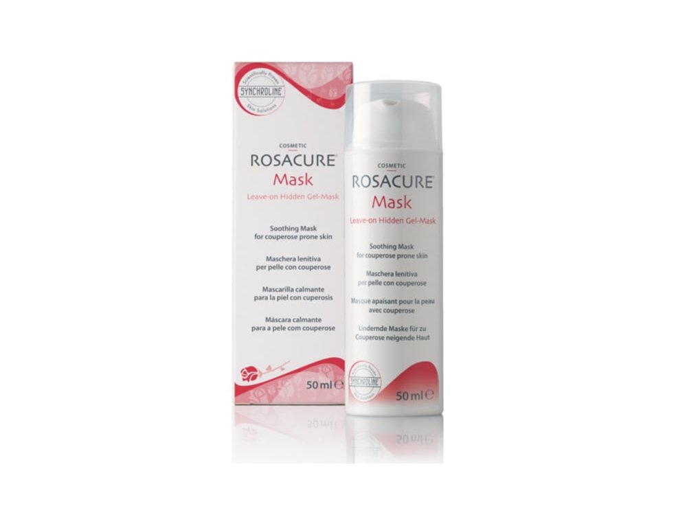 Synchroline Rosacure Mask Leave-on Hidden Gel-Mask Μάσκα Προσώπου με Καταπραϋντική Δράση, 50ml