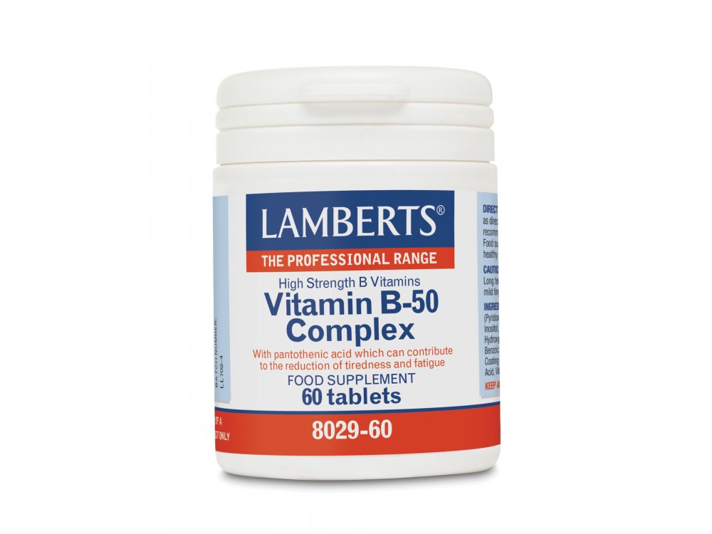Lamberts Vitamin  B-50 Complex 60tabs