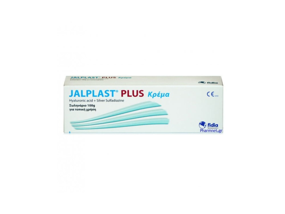 Jalplast Plus Κρέμα με Ισχυρή Αντιμικροβιακή Δράση, 100gr