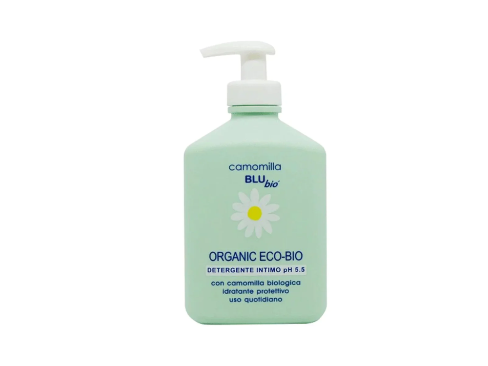 Camomilla Blu Organic Eco Bio Intimate Wash, Υγρό Καθαρισμού Eυαίσθητης Περιοχής pH5.5, 300ml