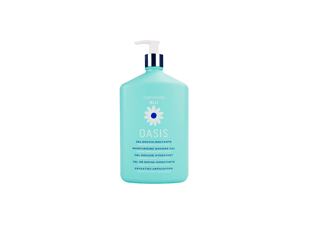 Camomilla Blu Oasis Moisturizing Shower Gel, Ενυδατικό Αφρόλουτρο για Όλη την Οικογένεια, 1000ml