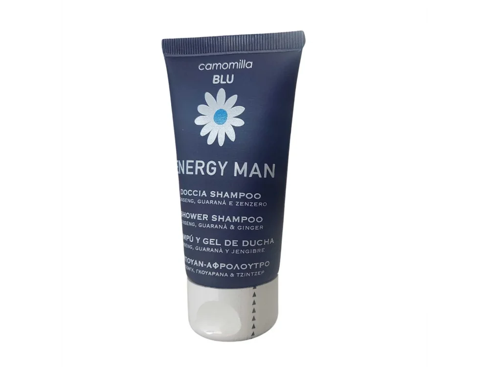 Camomilla Blu Energy Man Σαμπουάν & Αφρόλουτρο 2 σε 1,  50ml