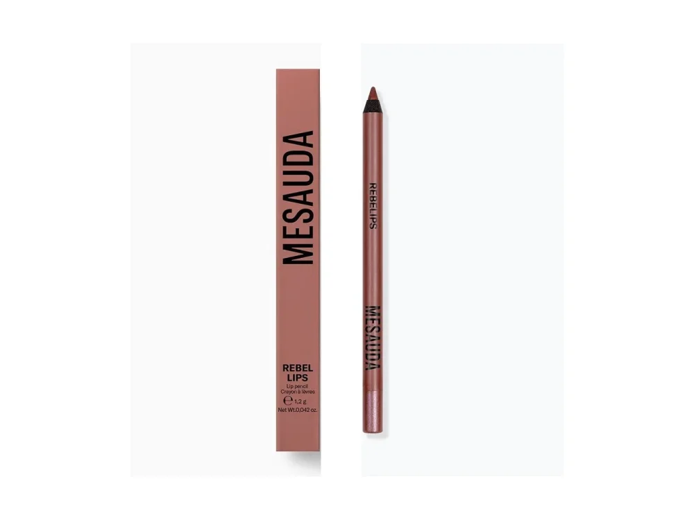 Mesauda Rebelips Lip Pencil Αδιάβροχο Μολύβι Χειλιών 104 Seashell, 1.2g