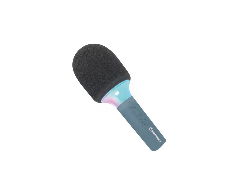 Kidywolf Karaoke Kidymic, Μικρόφωνο Μπλέ, 1 τμχ