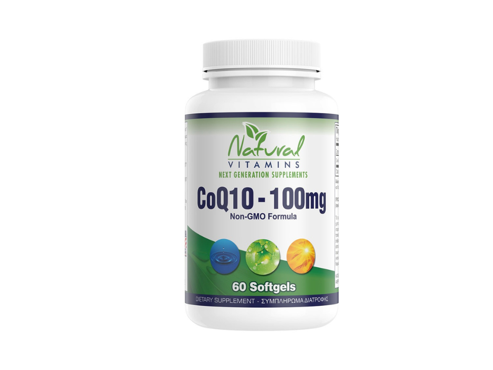 Natural Vitamins COQ10 100mg 60 Κάψουλες